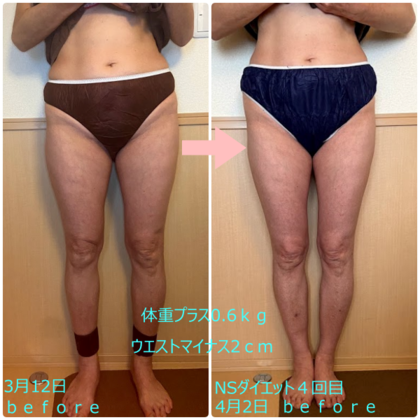 ニュースキャンダイエット集中コースC様４回目のご報告